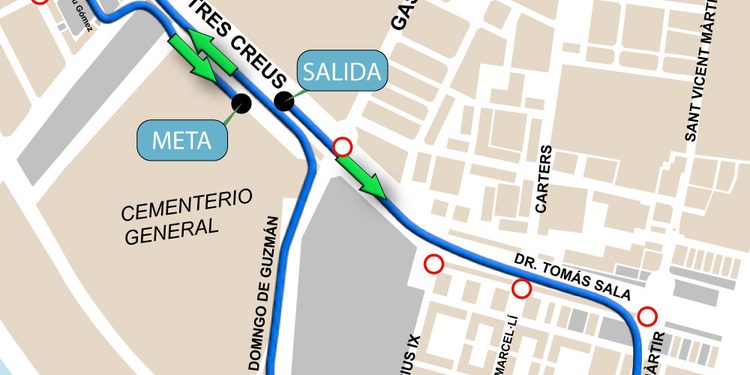 La 48ª Volta a Peu de Sant Marcel·lí y Sant Isidre cortará Tres Creus y modificará ocho líneas de la EMT este domingo 1 La 48ª Volta a Peu de Sant Marcel·lí y Sant Isidre cortará Tres Creus y modificará ocho líneas de la EMT este domingo