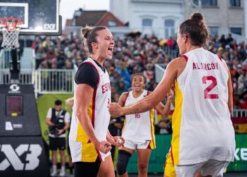 España confirma su hegemonía europea en baloncesto 3x3 con una brillante medalla de plata en Amberes