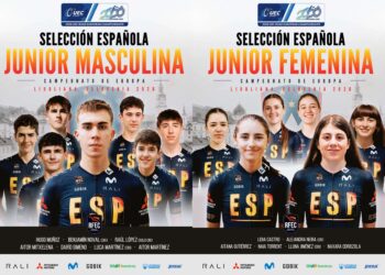Benjamín Noval y Alejandra Neira liderarán a la Selección Española júnior en el Europeo de Liubliana