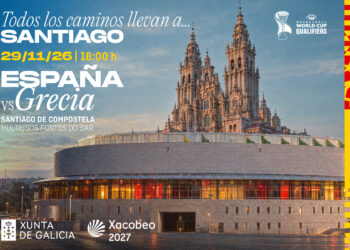 Santiago de Compostela albergará el decisivo España-Grecia en la ruta hacia el Mundial 2027