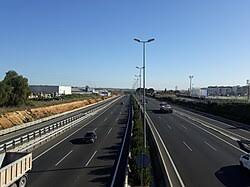 Las intensas lluvias obligan a cortar la Autovía de Ademuz (CV-35) por la acumulación de agua 1 Las intensas lluvias obligan a cortar la Autovía de Ademuz (CV-35) por la acumulación de agua