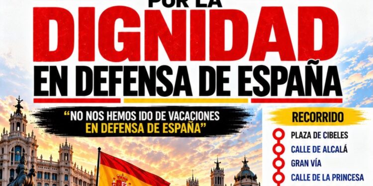 Convocan en Madrid la "2.ª Marcha por la Dignidad" en defensa de la soberanía de Ceuta y Melilla