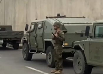 21 migrantes detenidos en Ceuta tras una nueva y violenta emboscada con piedras a una patrulla militar