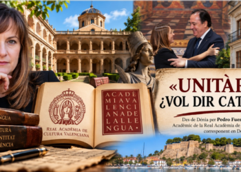 «Unitària» ¿vol dir catalana? 14 Des de Dénia per Pedro Fuentes Caballero, Acadèmic de la Real Acadèmia de Cultura Valenciana corresponent en Dénia. La RACV respon a la nova presidenta de l’AVL i reobri el debat sobre qué model de llengua valenciana volem preservar Les declaracions realisades per Maria Àngels Francés, nova presidenta de l’Acadèmia Valenciana de la Llengua, han tornat a posar damunt de la taula una qüestió que en Valéncia mai ha deixat d’estar completament tancada: qué s’entén per llengua valenciana, quin model llingüístic es vol transmetre i fins a quin punt la denominada «unitat de la llengua» condiciona la seua codificació. La Real Acadèmia de Cultura Valenciana (RACV) ha reaccionat públicament davant de les paraules de Francés, pronunciades durant la seua presa de possessió, en les quals definí el valencià com una llengua «unitària i diversa, pròpia i compartida». La resposta de la RACV és contundent: considera que darrere d’eixa formulació existix una concepció de l’idioma que, baix l’aparència de reconéixer la diversitat valenciana, acaba subordinant-la a un model llingüístic essencialment català. No estem davant d’una discussió sobre una simple paraula. Estem davant de dos maneres profundament diferents d’entendre la codificació, la personalitat i el futur del valencià. Una frase que concentra tot el debat Dir que el valencià és una llengua «unitària i diversa» pot semblar, a primera vista, una fòrmula conciliadora. Permet parlar d’unitat i, al mateix temps, reconéixer particularitats territorials. Pero precisament ahí és a on la RACV situa la seua discrepància. La pregunta és inevitable: ¿unitària respecte a qué? Per a l’AVL, la resposta està determinada pel seu propi marc normatiu i institucional. L’Acadèmia sosté des de fa anys una concepció unitària compartida en el català, encara que reivindique la denominació «valencià» i determinades formes pròpies valencianes. La RACV partix d’un plantejament radicalment diferent. Considera que el valencià deu ser codificat des de la seua pròpia tradició, fonètica, lèxic, morfologia i sintaxis, sense convertir la convergència en el català normatiu en l’eix vertebrador del model. Per això la frase que tanca el comunicat és delliberadament directa: «UNITÀRIA» ¿VOL DIR CATALANA? No és una afirmació neutral ni una conclusió acceptada per tota la filologia. És la síntesis de la postura de la RACV davant del model de l’AVL. I precisament per això mereix ser explicada i debatuda, no reduïda a un intercanvi d’etiquetes. DOS MODELS QUE NO DEUEN CONFONDRE’S Una de les aportacions més importants del comunicat és que la RACV no presenta el conflicte simplement com una elecció entre un valencià «unitari» i un atre «diferenciat». Segons la seua argumentació, plantejar-ho aixina ya condiciona la resposta, perque convertix el català normatiu en el marc de referència i deixa al valencià reduït a una colecció de particularitats internes. La RACV defén una atra perspectiva: existix una tradició valenciana susceptible de ser codificada des de criteris valencians, de la mateixa manera que existix una codificació catalana desenrollada a partir de la seua pròpia tradició normativa. Ahí està el verdader fondo de la controvèrsia. No es discutix únicament si diem este o aquest, si preferim determinades formes verbals o si un diccionari accepta una paraula concreta. Lo que es discutix és quin model ocupa el centre i quin queda relegat a la perifèria. I eixa diferència és fonamental. EL VALENCIÀ NO POT REDUIR-SE A UNA SUMA DE «PARTICULARITATS» Quan una determinada concepció normativa presenta les formes genuïnament valencianes com a «variants», «particularitats» o formes territorials dins d’un conjunt superior, és comprensible que una part del valencianisme cultural es pregunte qué queda, finalment, de l’autonomia del model valencià. Perque una llengua no és únicament el nom que apareix en la portada d’un diccionari. Una llengua és també la manera de pronunciar, les paraules heretades, les construccions populars, les formes verbals, la tradició escrita, la lliteratura i la memòria colectiva dels seus parlants. Si totes eixes característiques són sistemàticament valorades en funció de la seua proximitat o distància respecte d’un atre estàndart, el debat deixa de ser purament ortogràfic. Passa a ser un debat sobre dependència normativa. La RACV denuncia precisament això: que baix l’expressió «llengua unitària» es pretén presentar com a valencià un estàndart que, segons la seua interpretació, respon essencialment a la codificació catalana, encara que incorpore concessions o variants valencianes. LA LLENGUA REAL DEL CARRER TAMBÉ DEU CONTAR Hi ha, ademés, una qüestió que les institucions llingüístiques no deurien ignorar: la distància entre la llengua normativa i la llengua espontànea de molts valencians. Qualsevol persona que recórrega les comarques valencianes trobarà formes, expressions, pronunciacions i construccions que formen part de la transmissió familiar de generacions. No tot lo popular és necessàriament normatiu, evidentment. Una codificació necessita criteris, coherència i estabilitat. Pero tampoc seria raonable construir un estàndart que fera sentir al parlant que la seua manera tradicional d’expressar-se és permanentment secundària, inadequada o necessitada de correcció. Una normativa deu servir a la llengua; la llengua no pot convertir-se simplement en servidora de la normativa. I este és segurament un dels punts a on el debat deixa els despaig acadèmics i entra directament en la societat. ¿Per qué alguns valencians senten que el model que estudiaren en casa i el que troben en determinats àmbits oficials s’allunten? ¿Per qué determinades formes valencianes necessiten permanentment justificar la seua existència? ¿Per qué la convergència en el català estàndart és considerada normalisació, mentres que la recuperació de formes valencianes és presentada en ocasions com a secessionisme? Són preguntes llegítimes. I descalificar-les no les farà desaparéixer. UNA COSA ÉS LA FILOLOGIA I UNA ATRA, LA POLÍTICA LLINGÜÍSTICA També convé introduir una precisió imprescindible si volem que l’artícul tinga rigor. La classificació acadèmica majoritària contemporànea considera el valencià i el català varietats d’un mateix sistema llingüístic. Negar que esta és actualment la posició predominant en la romanística seria presentar de manera incompleta el debat. Pero reconéixer este fet tampoc resol totes les qüestions. La filologia pot estudiar parentesc, evolucions històriques, inteligibilitat, dialectologia i característiques estructurals. Una classificació llingüística no determina per sí mateixa totes les decisions sobre denominació, codificació, identitat cultural o política normativa. I molt manco obliga als valencians a considerar irrellevant el nom històric de la seua llengua. L’Estatut d’Autonomia parla expressament de idioma valencià i establix que «la llengua pròpia de la Comunitat Valenciana és el valencià». Per tant, la denominació valenciana no és un caprig, una invenció contemporànea ni una concessió sentimental: és la denominació oficial de la llengua pròpia dels valencians. A partir d’ahí, una societat democràtica deu poder discutir quin model de valencià considera més adequat sense que cada discrepància acabe convertida en una guerra d’identitats. LA RACV I LES NORMES D’EL PUIG La postura de la RACV tampoc naix ara. La institució representa una tradició normativa pròpia que té en les Normes d’El Puig una de les seues expressions més conegudes. Eixe model ha segut defés durant décades per sectors del valencianisme cultural com una codificació construïda des de la personalitat diferencial valenciana. Podem compartir-la o discutir-la. Podem comparar els seus criteris en els de l’AVL. Podem estudiar quines formes tenen major tradició documental, quines són més habituals entre els parlants o quines faciliten millor l’aprenentage. Lo que no pareix intelectualment raonable és fingir que este debat no existix. Existix. T'història. T'institucions. T'arguments. I té valencians que llegítimament defenen una opció o una atra. Precisament per això, la resposta adequada deuria ser més estudi, més documentació i més debat; no menys. «PRÒPIA I COMPARTIDA»: ¿A ON ESTÀ EL LLÍMIT? L’atra expressió pronunciada per Francés «pròpia i compartida» mereix també una reflexió. Una llengua pot ser compartida sense que això elimine les identitats particulars dels seus parlants. És una realitat perfectament normal en moltes comunitats llingüístiques del món. El problema apareix quan «compartida» acaba interpretant-se com subordinada, o quan la comunitat demogràficament, institucionalment o editorialment més forta acaba determinant quin és l’estàndart central. Per això, més que discutir eternament sobre una paraula, seria convenient formular preguntes concretes: ¿Quantes formes genuïnament valencianes ocupen realment el centre del model? ¿Quantes són tolerades només com a variants? ¿Quin pes té la tradició lliterària valenciana en la construcció de l’estàndart? ¿Quina relació existix entre la llengua ensenyada i la llengua tradicional de les comarques valenciaparlants? Ahí és a on el debat pot resultar productiu. DEFENDRE EL VALENCIÀ NO ÉS ATACAR A NINGÚ La defensa d’un model valencià propi no necessita construir-se contra els catalans ni contra Catalunya. Catalunya té tot el dret a preservar, normativisar i promocionar la seua llengua i la seua cultura d’acort en les seues institucions. Exactament el mateix principi deuria aplicar-se a Valéncia. Defendre la personalitat valenciana no significa odiar la catalana. Defendre les formes valencianes no obliga a negar afinitats llingüístiques. I reconéixer afinitats tampoc deuria significar exigir la renúncia a la personalitat valenciana. Eixa distinció és essencial per a evitar que una discussió cultural acabe convertint-se en una batalla identitària permanent. El valencianisme cultural té més força quan defén lo propi per lo que és, i no simplement per oposició a un atre poble. EL FUTUR DEL VALENCIÀ ES JUGA TAMBÉ EN EL CARRER Mentres acadèmies, universitats i polítics discutixen sobre unitat, codificació i normativa, existix una qüestió encara més urgent: que el valencià continue parlant-se. Una llengua no sobreviu únicament gràcies als diccionaris. Sobreviu quan els pares la transmeten als fills; quan els chiquets la senten en casa; quan els jóvens la gasten en naturalitat; quan està present en el comerç, en la música, en els mijos de comunicació, en les festes, en la cultura popular i en les noves tecnologies. Seria una enorme paradoxa que els valencians dedicàrem totes les energies a discutir sobre quin valencià i acabàrem sense suficients parlants que el mantingueren viu. Per això, la defensa de la llengua pròpia necessita dos coses simultàneament: preservar la seua personalitat i assegurar la seua transmissió social. Una sense l’atra quedaria incompleta. NI SILENCI NI DOGMES: DEBAT El comunicat de la Real Acadèmia de Cultura Valenciana té valor, sobretot, perque recorda que una part de la societat valenciana no considera resolta la qüestió del model llingüístic. Podrà discutir-se la seua conclusió. Podrà rebatre’s filològicament. Podran defendre’s les tesis de l’AVL o les de la RACV. Això forma part d’una societat plural. Pero si realment volem protegir el patrimoni cultural valencià, ninguna institució deuria tindre por a les preguntes. ¿Quin valencià volem transmetre? ¿Un estàndart progressivament convergent en el català general o un model que situe les formes valencianes en el centre de la codificació? ¿Com conciliem classificació filològica, denominació estatutària, tradició escrita i realitat oral? ¿I cóm conseguim, sobretot, que els valencians continuen parlant la llengua que hem heretat? Eixes són les qüestions de fondo. La RACV ha donat la seua resposta: el valencià és valencià i el català és català. L’AVL partix d’una concepció diferent, basada en l’unitat llingüística i en la diversitat interna. El desacort és evident. I precisament perque és evident, lo democràtic no és amagar-lo, sino discutir-lo en arguments, documentació i respecte. Perque al final, per damunt de sigles, acadèmies i disputes normatives, hi ha una realitat que no deuríem perdre de vista: la llengua valenciana no és propietat exclusiva de cap institució. És patrimoni dels valencians que l’han parlada, escrita i transmesa durant generacions. I si verdaderament nos preocupa el seu futur, la pregunta no pot ser únicament qui té l’última paraula. La pregunta decisiva és molt més important: ¿QUIN VALENCIÀ VOLEM DEIXAR A LES GENERACIONS QUE VINDRAN? «Unitària» ¿vol dir catalana?
