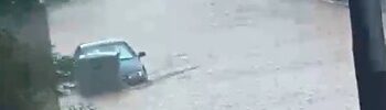 AEMET adelanta la alerta naranja en el interior de Valencia ante la virulencia del temporal de lluvia y granizo