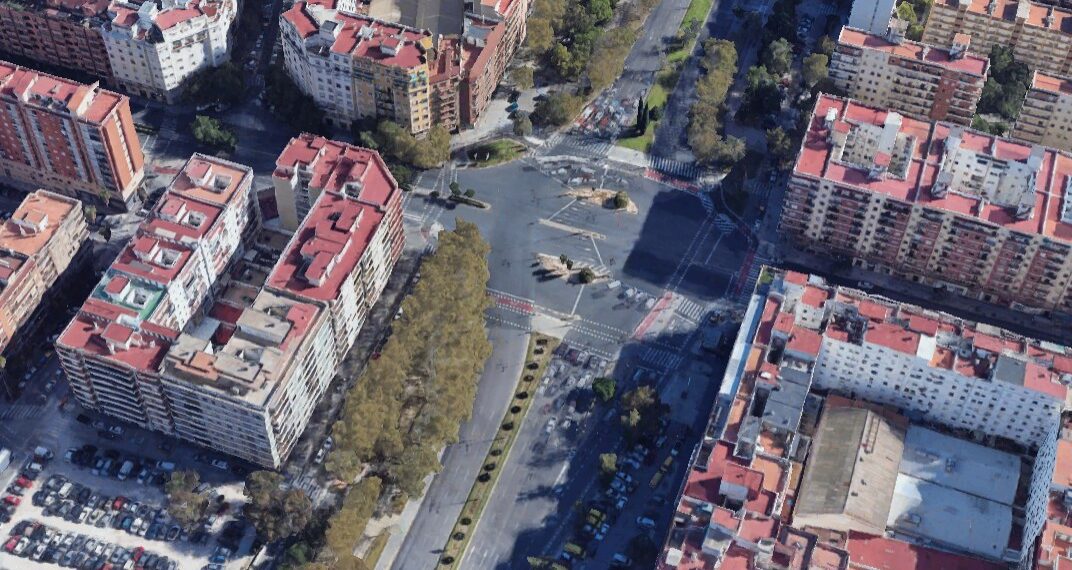 Valéncia transformará la rotonda de Blasco Ibáñez con Cardenal Benlloch para reducir su alta siniestralidad