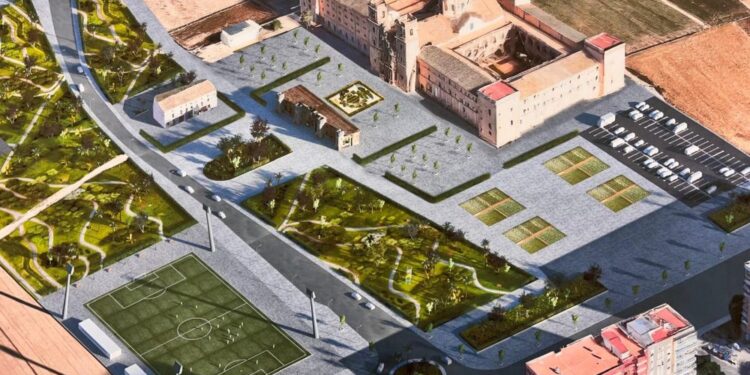 Valencia proyecta 575 viviendas junto a San Miguel de los Reyes y una gran transformación urbana para conectar Torrefiel, Orriols y la huerta 1 Valencia proyecta 575 viviendas junto a San Miguel de los Reyes y una gran transformación urbana para conectar Torrefiel, Orriols y la huerta