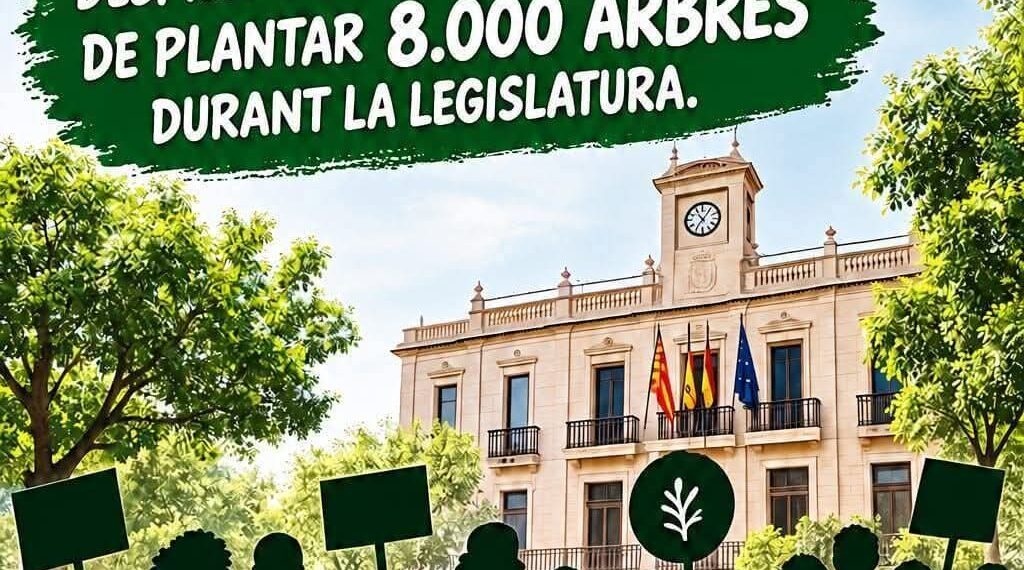 Mislata se moviliza: convocan una concentración para exigir al Ayuntamiento la plantación de los 8.000 árboles prometidos 1 Mislata se moviliza: convocan una concentración para exigir al Ayuntamiento la plantación de los 8.000 árboles prometidos