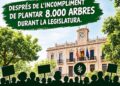 Mislata se moviliza: convocan una concentración para exigir al Ayuntamiento la plantación de los 8.000 árboles prometidos 13 Mislata se moviliza: convocan una concentración para exigir al Ayuntamiento la plantación de los 8.000 árboles prometidos