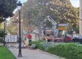 El Ayuntamiento de Valéncia derriba el antiguo quiosco del Jardín del Parterre tras más de una década sin uso