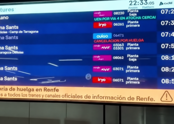 Los trenes del 30 de octubre y el 2 de noviembre quedan suspendidos 25 Los trenes del 30 de octubre y el 2 de noviembre quedan suspendidos