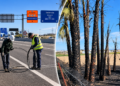 Caos en los accesos norte de Valencia: la caída de un cable de alta tensión obliga a cortar la V-21 en ambos sentidos