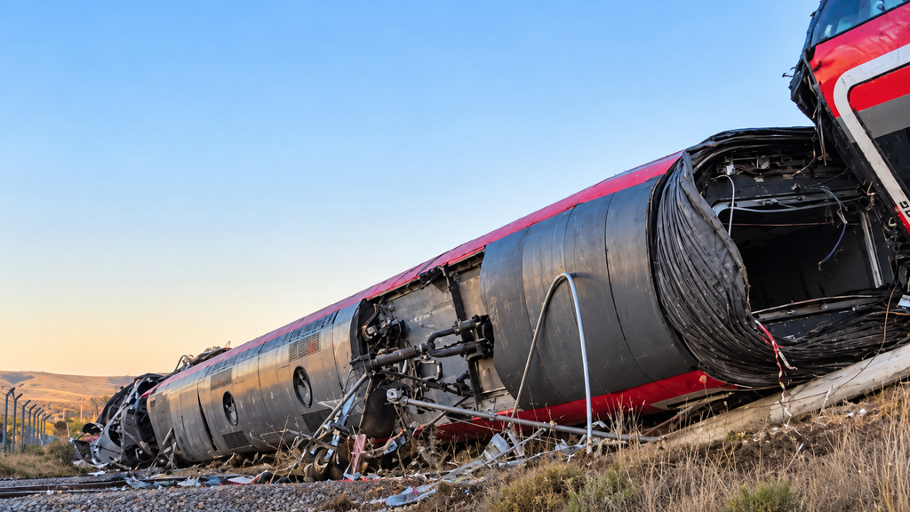 Accidente ferroviario en Toledo: 46 muertos tras la colisión de dos trenes de alta velocidad en Urda 4 Al menos diez muertos en un choque de trenes en Urda 1