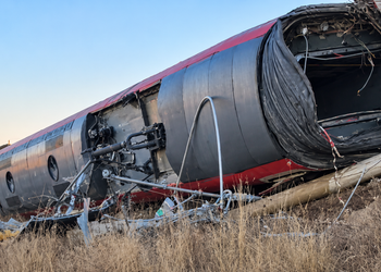 Al menos diez muertos en un choque de trenes en Urda 14 Al menos diez muertos en un choque de trenes en Urda
