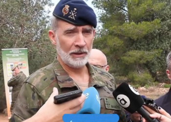 Felipe VI interrumpe su visita a Betera por el accidente de Urda