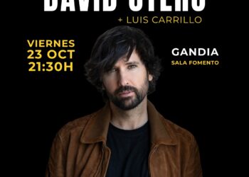 David Otero y Gandiautor se unen por la solidaridad: destinarán los beneficios de su próximo concierto a los afectados por la DANA