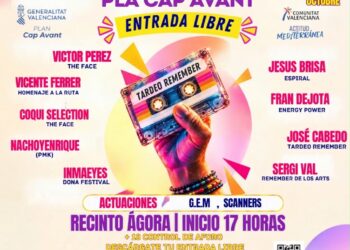 Torrent ultima los preparativos para vivir este sábado una gran tarde de música remember con entrada gratuita en el Recinto Ágora