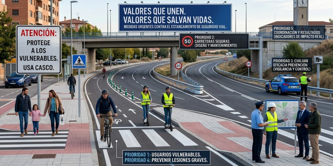 Valores que Unen exige medidas urgentes ante el estancamiento de la seguridad vial y el repunte de heridos graves