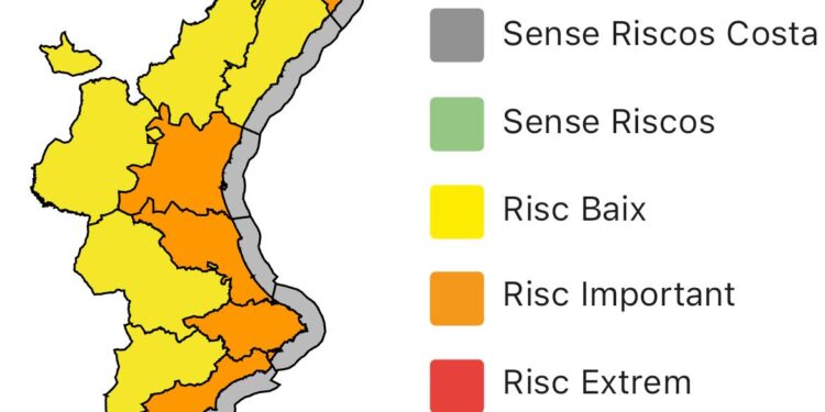 El temporal comienza a remitir: el Centro de Coordinación levanta las alertas rojas y rebaja la gravedad del temporal 1 El temporal comienza a remitir: el Centro de Coordinación levanta las alertas rojas y rebaja la gravedad del temporal
