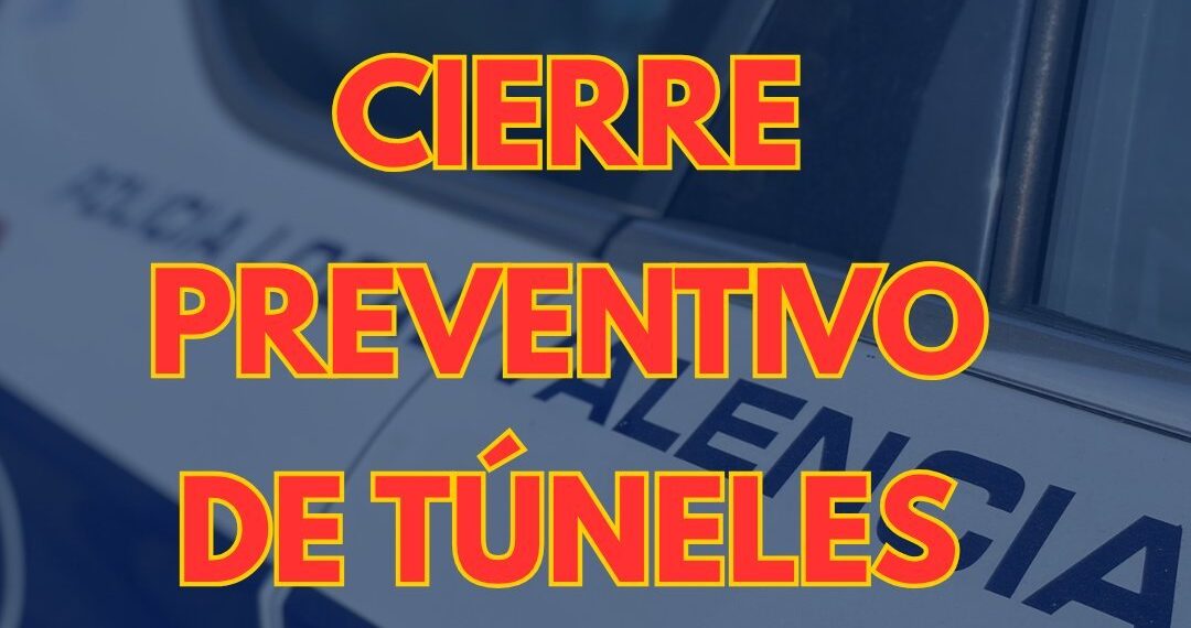 La Policía Local de Valéncia mantiene cerrados casi todos los pasos inferiores y se suspenden las clases en zonas vulnerables 1 La Policía Local de Valéncia mantiene cerrados casi todos los pasos inferiores y se suspenden las clases en zonas vulnerables