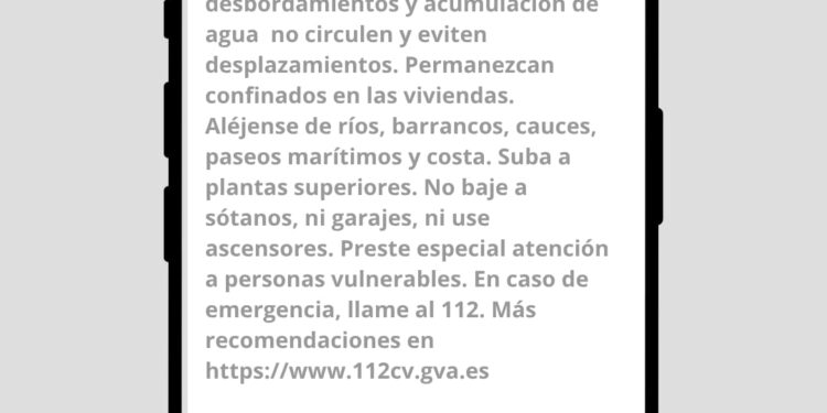 La Dana deja más de 500 litros esta noche: Extrema gravedad en el Sur de Valéncia y norte de Valencia 1 La Dana deja más de 500 litros esta noche: Extrema gravedad en el Sur de Valéncia y norte de Valencia