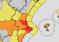 AEMET eleva a ALERTA ROJA las lluvias para el domingo y aumenta la alerta naranja