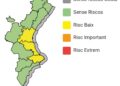 Emergencias activa la alerta amarilla por lluvias en todo el litoral de Valéncia y el norte de Alicante ante la inestabilidad meteorológica