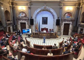 El Pleno de Valéncia aprueba el PAI de Benimaclet con 1.345 viviendas entre duras críticas vecinales y el rechazo de la oposición 14 El Pleno de Valéncia aprueba la transformación de Benimaclet con 1.345 viviendas entre duras críticas vecinales y el rechazo de la oposición
