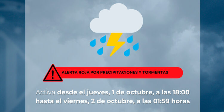 Sagunto suspende las clases y suspende el pleno municipal ante la alerta roja por lluvias extremas y tormentas