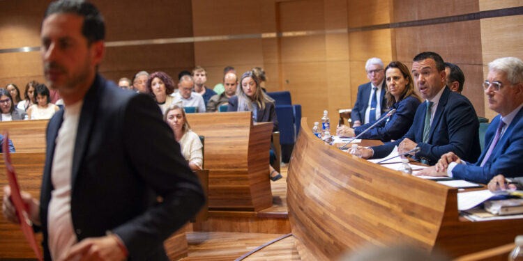 La Diputación de Valéncia defiende su gestión de la DANA frente al rechazo de la oposición en un tenso pleno extraordinario