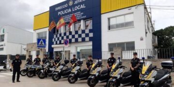 Las intensas lluvias obligan a cortar cerca de una decena de caminos y accesos clave en Dénia
