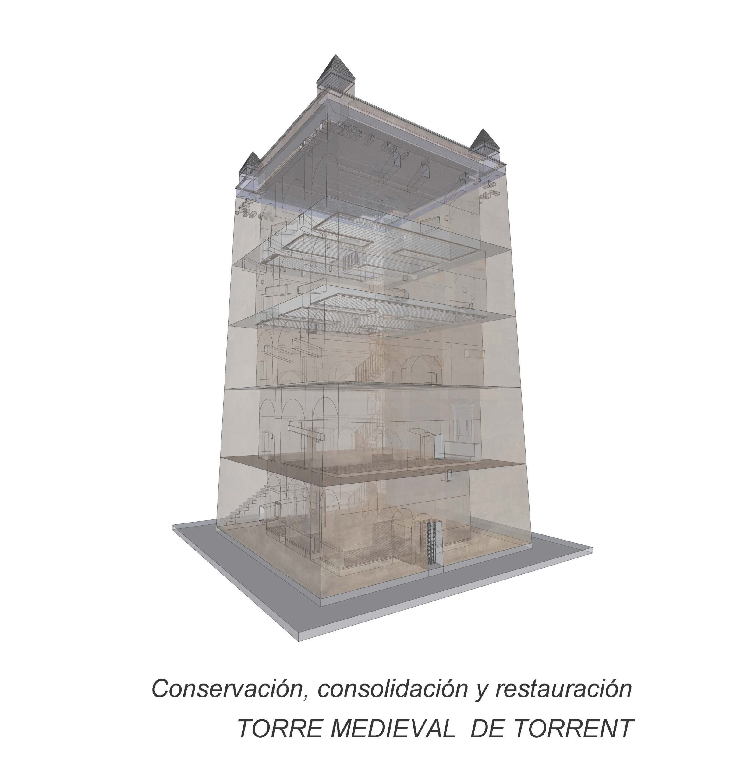 Torrent da luz verde a la licitación para restaurar la Torre Medieval y convertirla en espacio museístico 3 Portada3 scaled