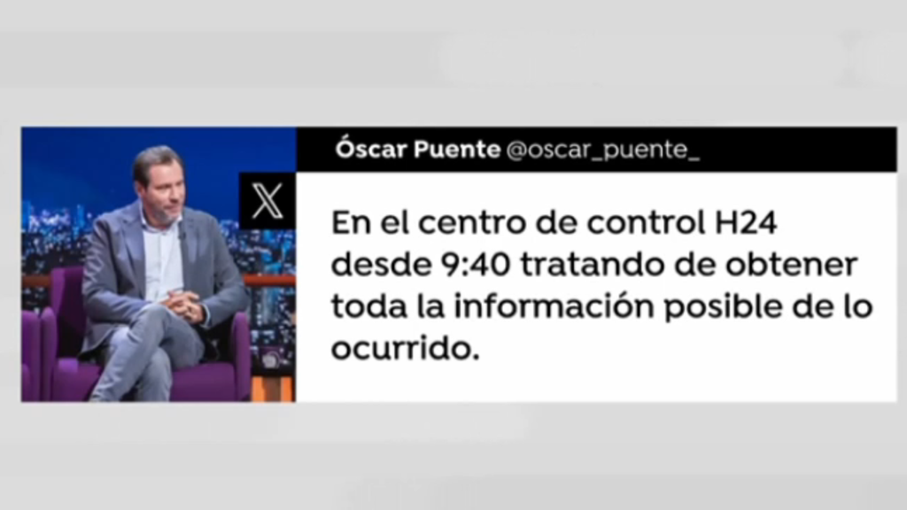 Reacciones de los politicos sobre el accidente de los trenes Puente callado 1