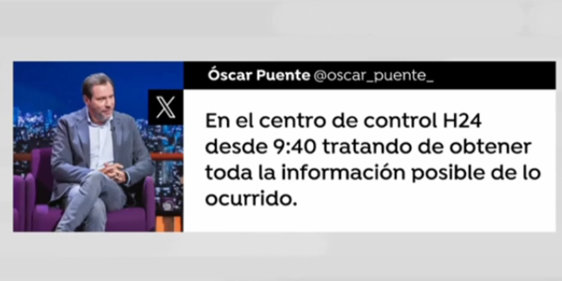 Reacciones de los políticos sobre el accidente de los trenes, Puente callado