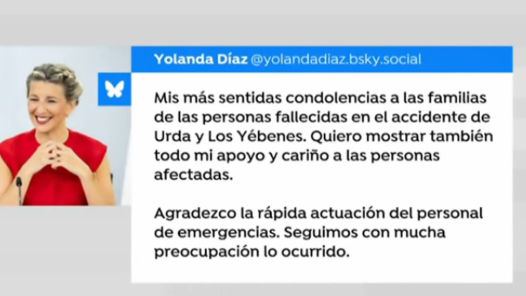 Reacciones de los politicos sobre el accidente de los trenes Puente callado 4