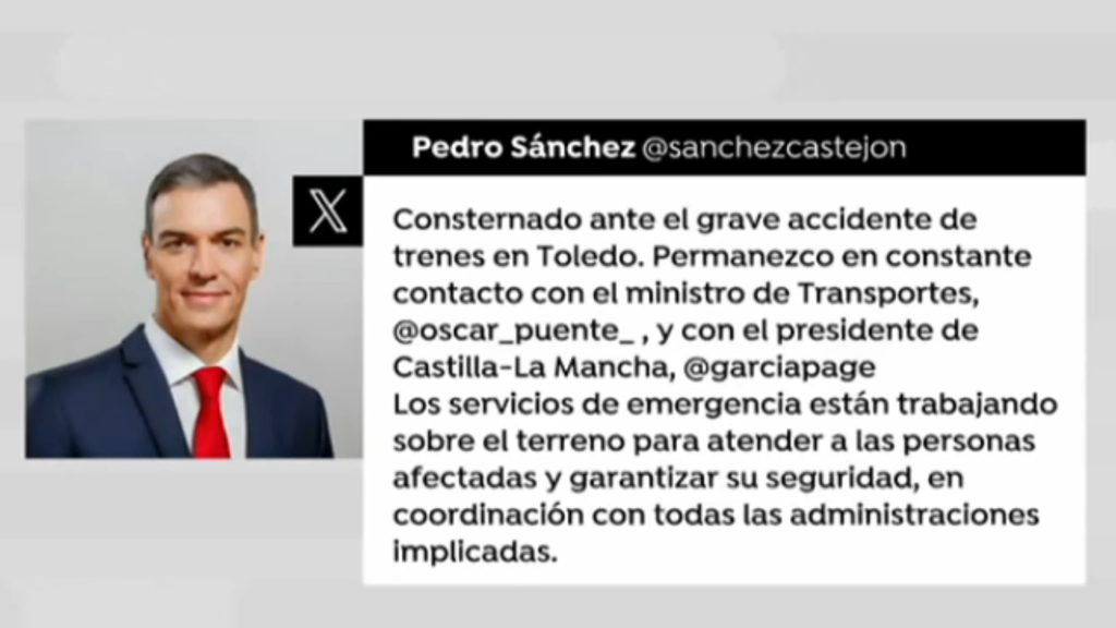 Reacciones de los politicos sobre el accidente de los trenes Puente callado 6