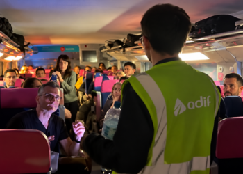 54 viajeros, afectados por una avería de Ouigo en un túnel 14 54 viajeros, afectados por una avería de Ouigo en un túnel
