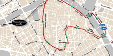 Atención conductores: Valencia restringe el tráfico y el aparcamiento desde el sábado por la Carrera contra el Cáncer