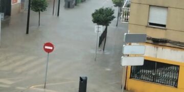 16 caminos cortados en Gandía por el temporal. Conoce la última actualización de cortes