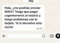 Ciberdelincuencia en WhatsApp: Hackean teléfonos para pedir entre 800 y 900 euros a los contactos por un supuesto problema bancario 11 Ciberdelincuencia en WhatsApp: Hackean teléfonos para pedir entre 800 y 900 euros a los contactos por un supuesto problema bancario