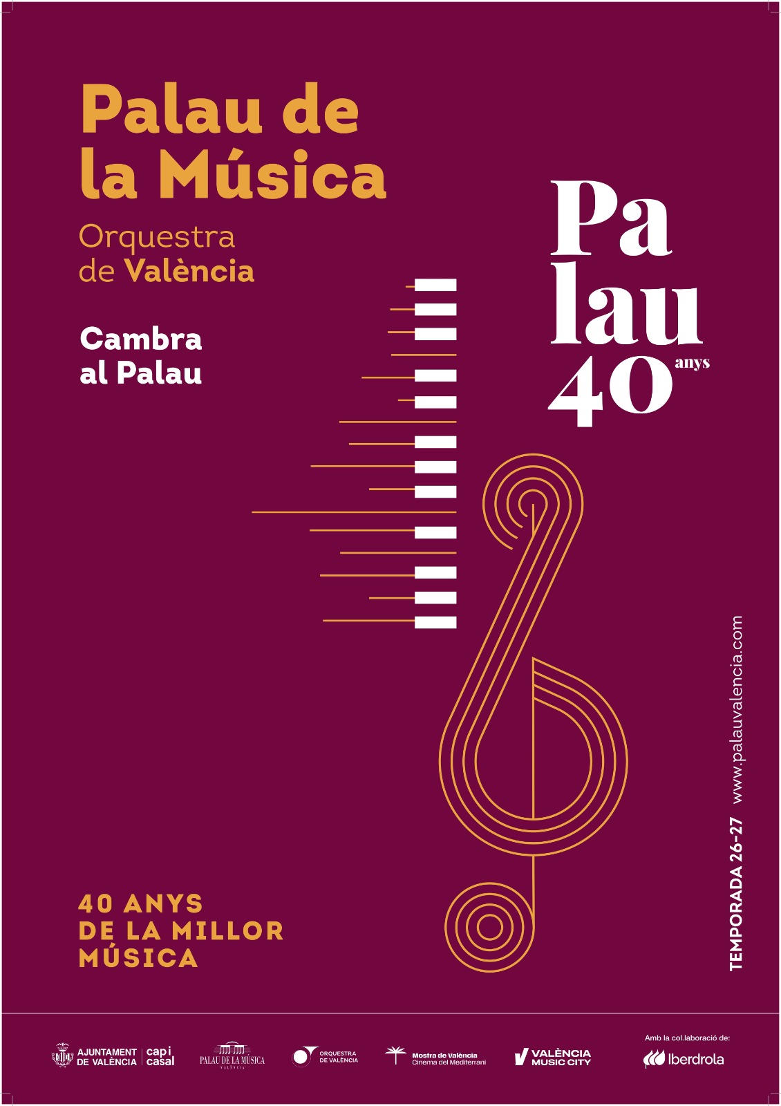 El Palau de la Música presenta su ciclo de cámara más ambicioso con 37 conciertos en la temporada de su 40º aniversario 2 WhatsApp Image 2026 10 23 at 13.14.12