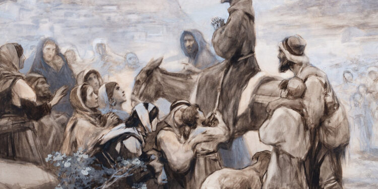 Valéncia recupera el universo franciscano de José Benlliure en el centenario de su gran serie ilustrada 1 Valéncia recupera el universo franciscano de José Benlliure en el centenario de su gran serie ilustrada