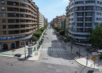 El Ayuntamiento de Valéncia licita la redacción del proyecto para bajar a la calzada el carril bici de la avenida del Puerto