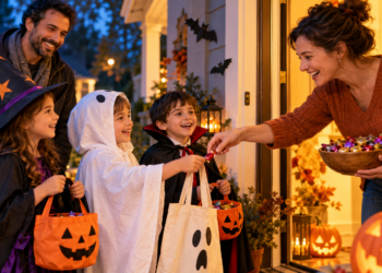 Por qué los niños piden caramelos en Halloween