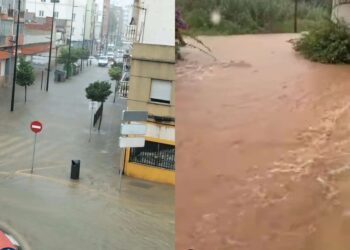 Temporal histórico en La Safor y el norte de Alicante: Más de 220 litros por metro cuadrado, inundaciones generalizadas y alerta hidrológica en varias cuencas