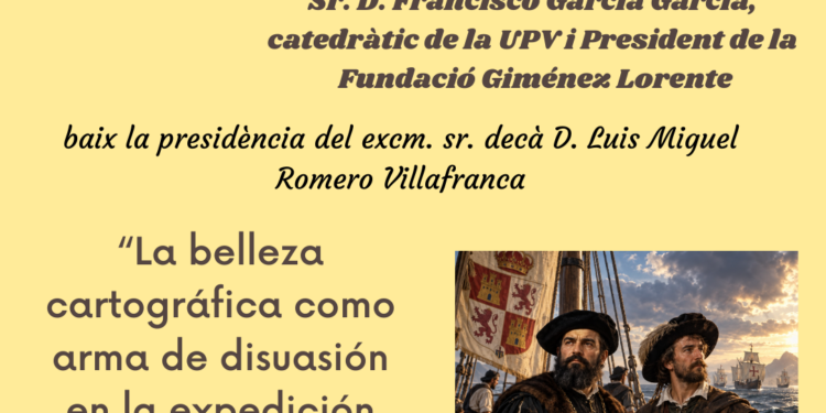 La RACV acoge una conferencia sobre el uso de la cartografía como herramienta de disuasión en la expedición de Magallanes-Elcano