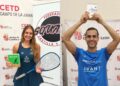 Sergio García y Noa Romero Campeones de la Copa S.M. del Rey y la Reina Iberdrola de Squash