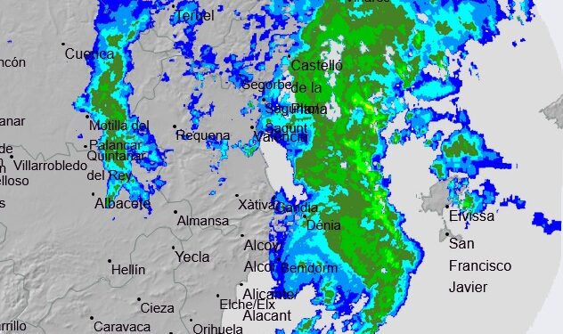 La CV afronta horas clave tras registrar un centenar de incidentes por un virulento temporal de lluvia y tormentas 1 La CV afronta horas clave tras registrar un centenar de incidentes por un virulento temporal de lluvia y tormentas