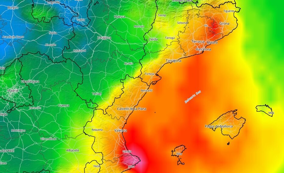 Cambio brusco del tiempo este fin de semana en la Comunitat Valenciana con precipitaciones muy fuertes y un desplome térmico 1 Cambio brusco del tiempo este fin de semana en la Comunitat Valenciana con precipitaciones muy fuertes y un desplome térmico