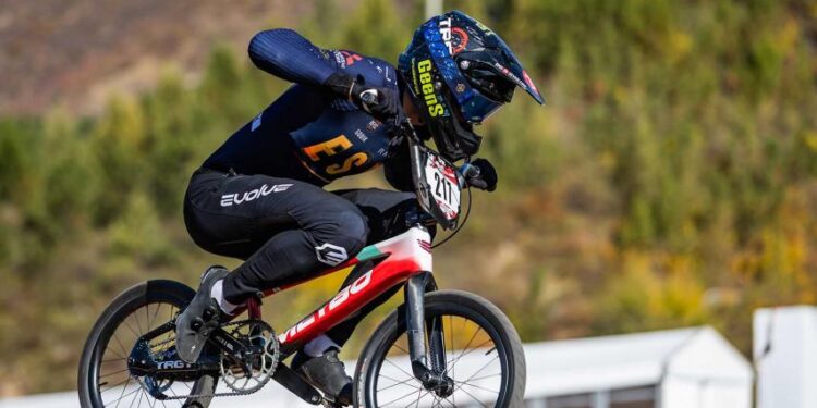 Pablo García firma el mejor resultado español de la historia en la Copa del Mundo de BMX Racing